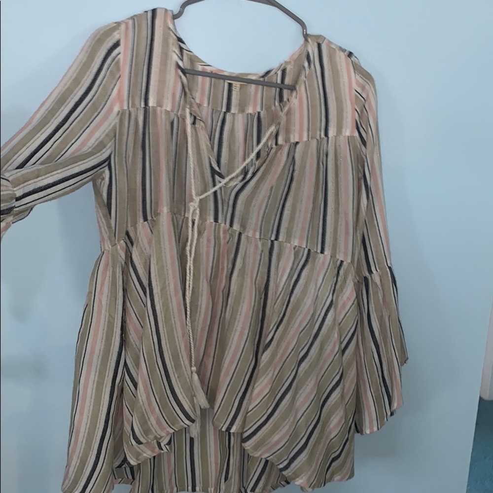 Long sleeve, flowy blouse